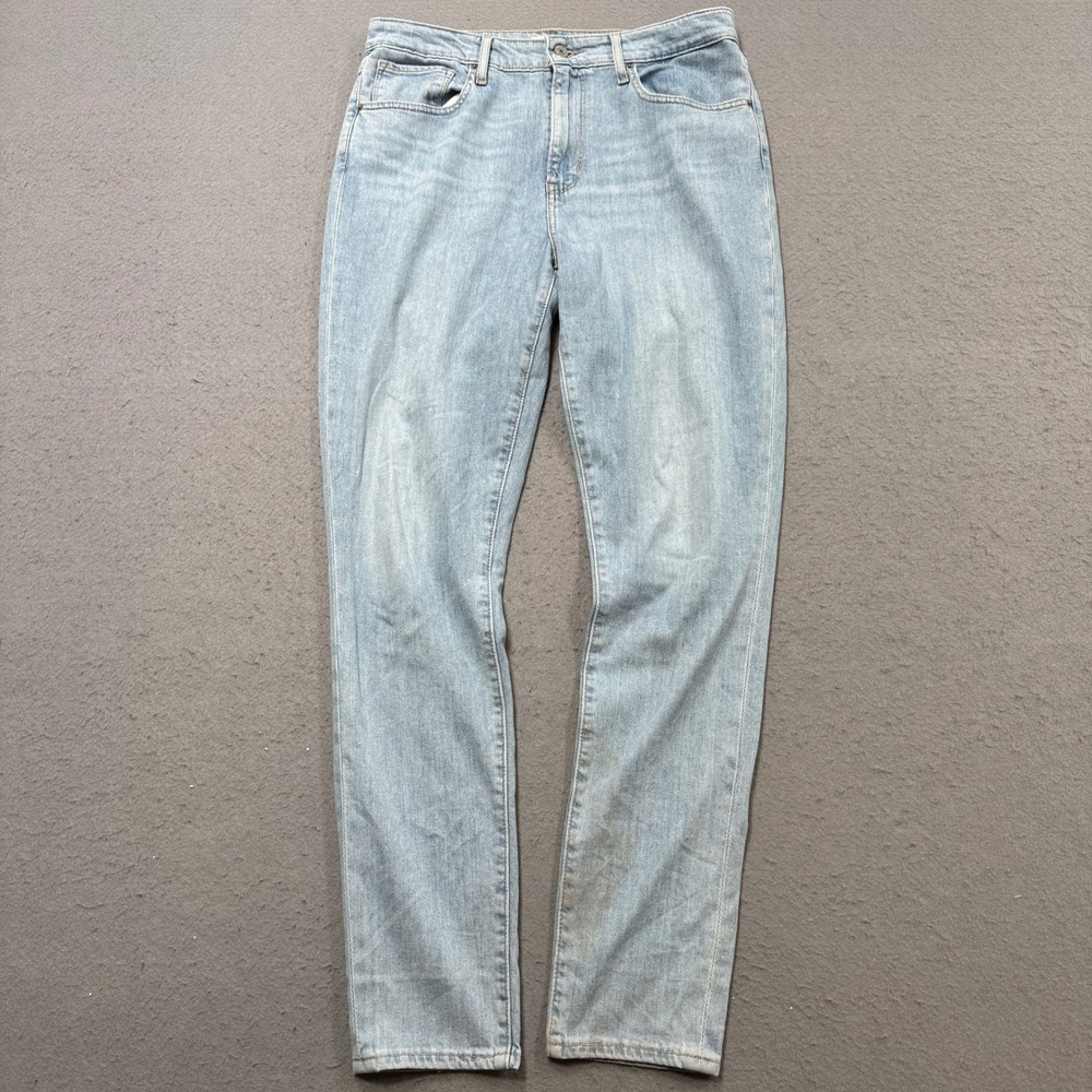 Levi's 721 Jeans Women's 31 Light Wash High Rise Skinny Slim Fit Cotton Stretch